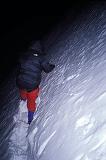 Mike Farris breaks trail on a summit attempt on Broad Peak