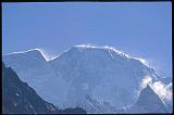 The summit of Broad Peak from below Goro 2, Pakistan