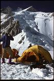 Gasherbrum I (Hidden Peak), with Gasherbrum La to left